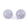 Marbled Stone Style Opaque Acrylic Beads OACR-G009-01B-3