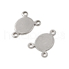 Non-Tarnish 201 Stainless Steel Chandelier Component Links STAS-F231-084P-1-2