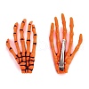 Halloween Skeleton Hands Bone Hair Clips PHAR-H063-A04-2