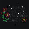 Glass Hotfix Rhinestone DIY-WH0303-377-7