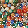 160Pcs 8 Colors Opaque Acrylic Beads SACR-PJ0001-03-12