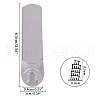 Iron Metal Stamps AJEW-BC0005-55B-3