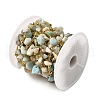 Handmade Natural Amazonite Chip Beaded Chains CHC-F020-09G-05-3