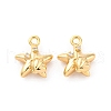 Brass Rhinestone Pendants KK-E793-13G-1