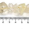 Raw Rough Natural Lemon Quartz Beads Strands G-P528-A02-01-4
