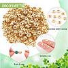 DICOSMETIC 300Pcs 304 Stainless Steel Bead Caps STAS-DC0012-15-4