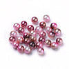 Rainbow Acrylic Imitation Pearl Beads OACR-R065-3mm-A10-1
