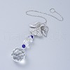 Crystal Ball Chandelier Prism Ornaments Hanging Suncatcher AJEW-I040-11C-1