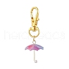 Umbrella Acrylic Pendant Decorations HJEW-JM02963-4