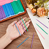 Beebeecraft 4 Bags 4 Colors Cotton Swab Brushes MRMJ-BBC0001-01-3