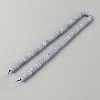  2 Strands Natural Aquamarine Beads Strands G-NB0004-94B-2