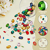 SUPERFINDINGS 100Pcs 25 Styles Glass Rhinestone Cabochons GGLA-FH0001-03-5