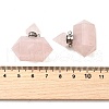 Gemstone Perfume Bottle Pendants G-L623-08P-4