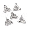 Alloy Crystal Rhinestone Pendants ALRI-H004-08P-3