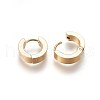 304 Stainless Steel Huggie Hoop Earrings EJEW-O087-09A-2