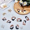 Olycraft DIY Dangle Earring Making Kits DIY-OC0006-20-5