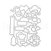 Carbon Steel Cutting Dies Stencils DIY-XCP0002-32-1