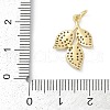 Brass Micro Pave Cubic Zirconia Pendants KK-U062-25G-3
