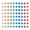 400pcs 10 Colors Glass Beads Strands GLAA-TA0001-21-1