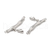 Non-Tarnish 304 Stainless Steel Connector Charms STAS-Z041-32P-2
