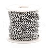 Tarnish Resistant 304 Stainless Steel Cuban Link Chains CHS-K016-03B-P-2