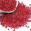 6/0 Spray Paint Glass Seed Beads X1-SEED-H003-11F-1