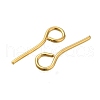Brass Eye Pins KK-H502-02A-G-2