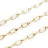 Ion Plating(IP) 304 Stainless Steel Paperclip Chains CHS-F010-01A-G-01-2