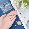 Unicraftale 50Pcs 5 Style 304 Stainless Steel Beads STAS-UN0031-10-2