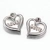 Non-Tarnish 201 Stainless Steel Charms STAS-G081-22P-1