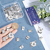 SUNNYCLUE 60Pcs 5 Styles Tibetan Style Alloy Pendants for Teachers' Day TIBEP-SC0003-05-3