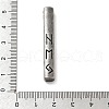Retro 304 Stainless Steel Pendants STAS-V008-32AS-07-3