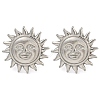 Non-Tarnish 304 Stainless Steel Ear Stud Earrings EJEW-P291-07P-1