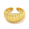 Brass Cuff Rings for Women RJEW-E294-06G-04-2