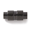 Ion Plating(IP) 304 Stainless Steel Magnetic Clasps with Glue-in Ends STAS-H048-2B-2