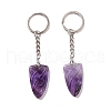 Natural Gemstone Sailor's Knot Pendant Keychain KEYC-E038-03P-2