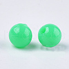 Opaque Plastic Beads KY-T005-6mm-610-2