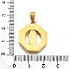 304 Stainless Steel Pendants STAS-B086-09A-G-3