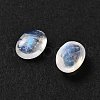 Natural Grade AA Rainbow Moonstone Cabochons G-L616-02A-2