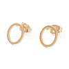 304 Stainless Steel Stud Earrings EJEW-Z012-10D-G-1
