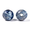 Bohemian Style Printed Schima Wood Beads WOOD-T032-31C-2