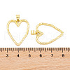 Rack Plating Brass Pendants KK-P269-11A-G-3