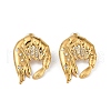 Alloy Rhinestone Stud Earrings EJEW-R021-08G-2