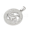 304 Stainless Steel Pendants STAS-C131-03P-3