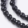 Natural Agate Beads Strands G-G580-6mm-33-3