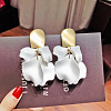 Alloy Stud Earrings for Women WGFE0DA-18-1