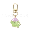 Alloy Enamel Dinosaur Pendant Decorations HJEW-JM02695-03-2