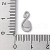 Non-Tarnish 304 Stainless Steel Pendants STAS-P338-04P-3