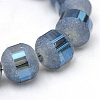 Electroplate Glass Bead Strands X-EGLA-S131-6mm-A04-4