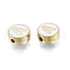 Alloy Enamel Beads ENAM-N052-006-01A-RS-3